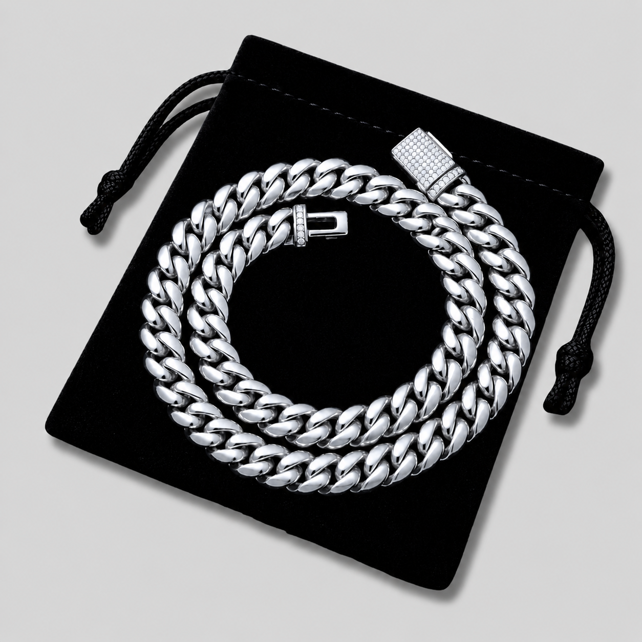 Collana Cuban Argento | Brilla Jewelry