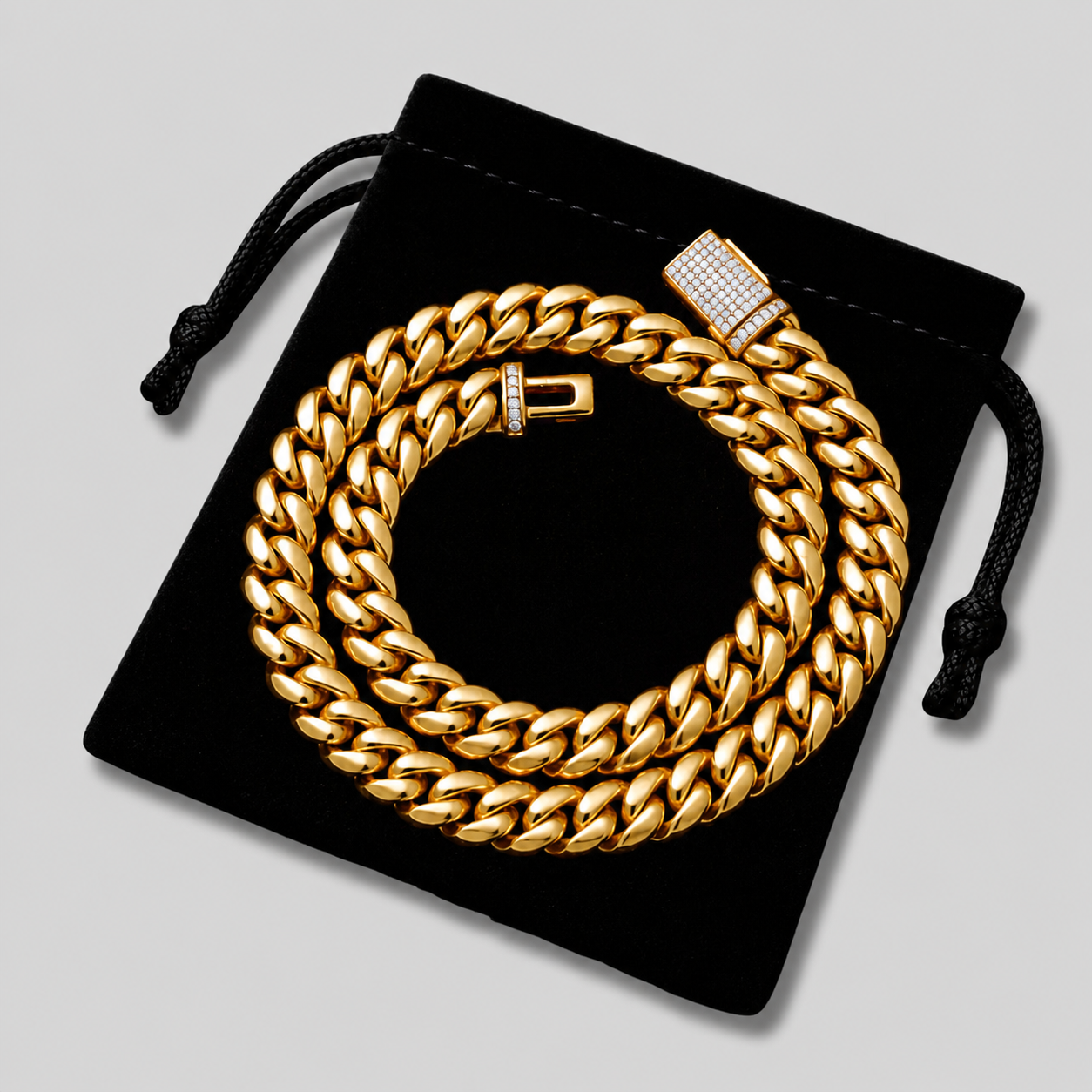 Collana Cuban Oro | Brilla Jewelry
