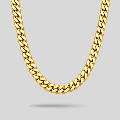 Set Brilla Oro Cuban | 8mm