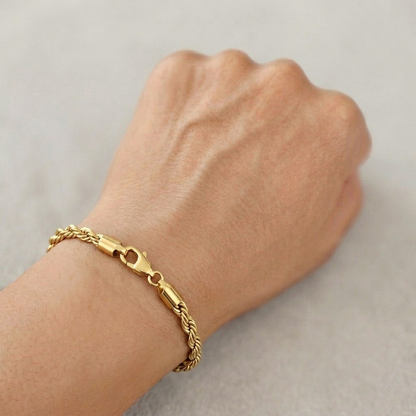 Bracciale Corda Oro | Brilla Jewelry