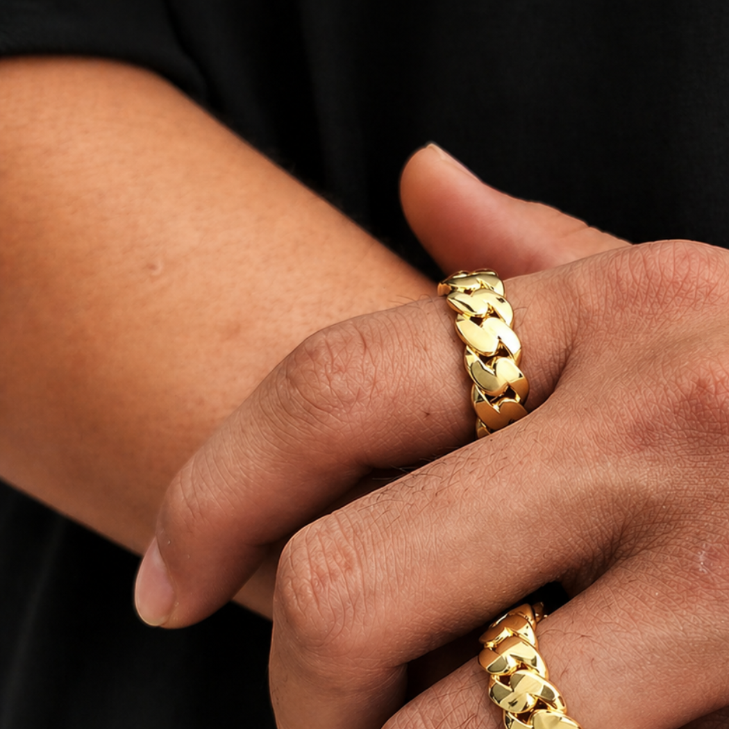 Anelli Cuban Oro | Brilla Jewelry