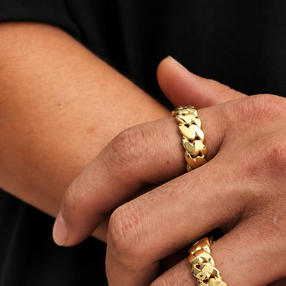 Anelli Cuban Oro | Brilla Jewelry