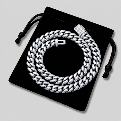 Collana Cuban Argento | Brilla Jewelry